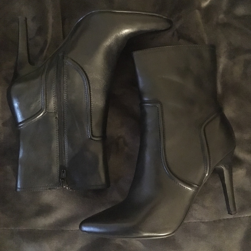 Black booties